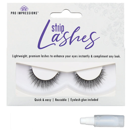 Premium 3D Silk Volume Strip Lashes - SL008