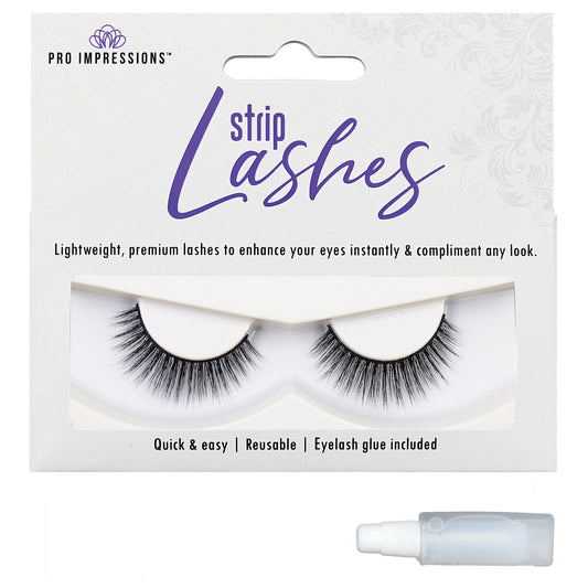 Premium 3D Silk Volume Strip Lashes - SL016