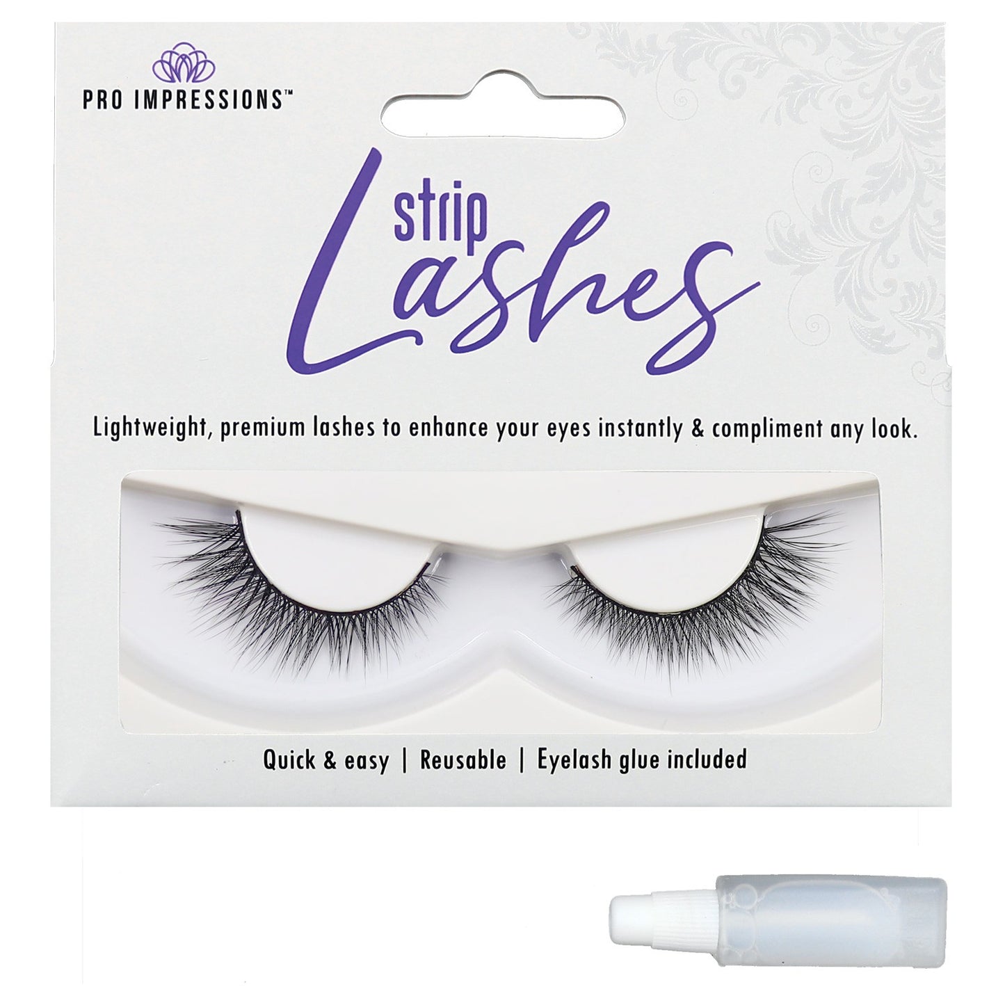 Premium 3D Silk Volume Strip Lashes - SL018