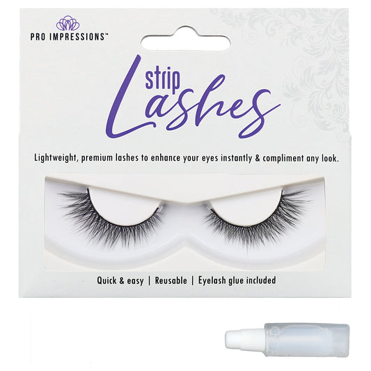 Premium 3D Silk Volume Strip Lashes - SL018