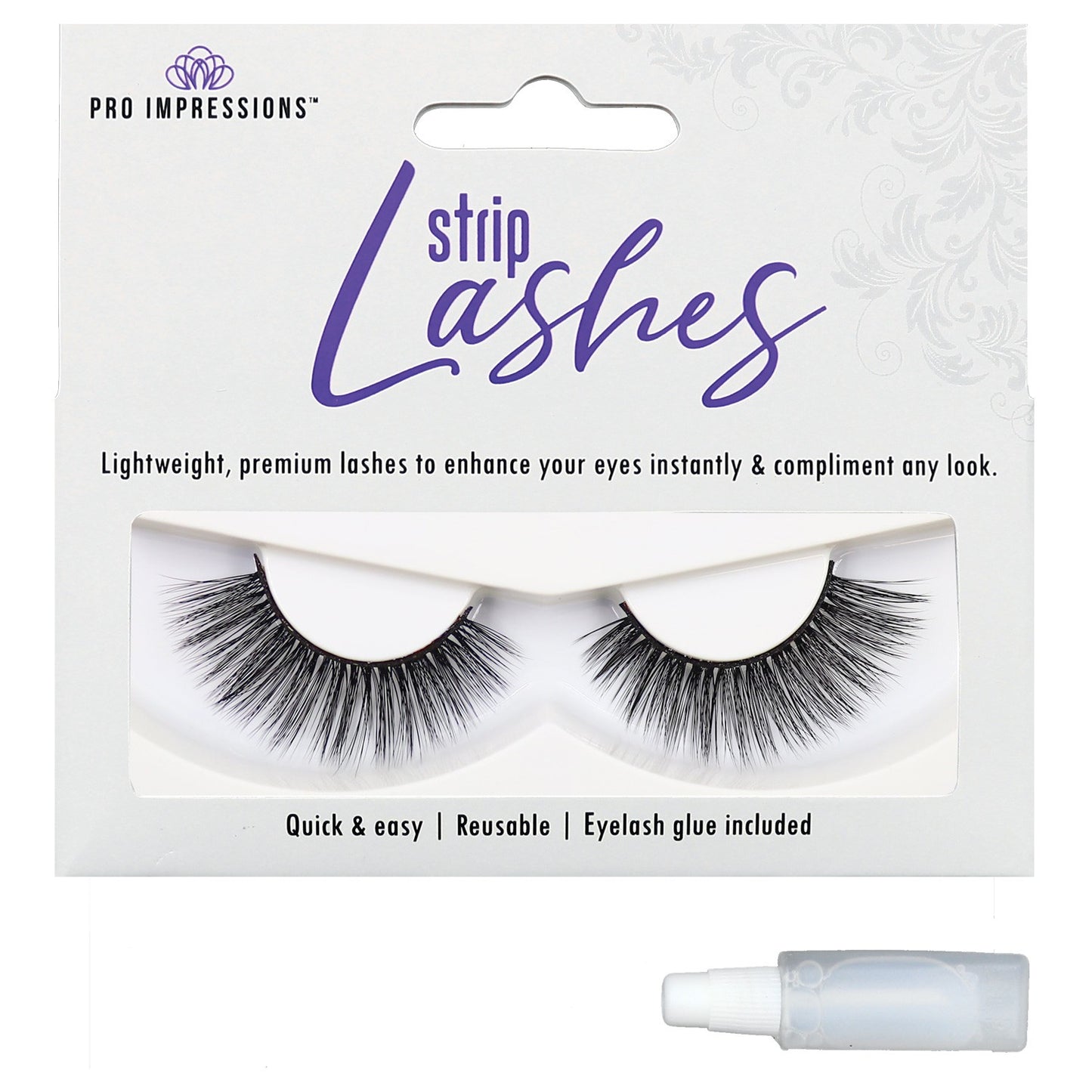 Premium 3D Silk Volume Strip Lashes - SL024