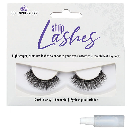 Premium 3D Silk Volume Strip Lashes - SL028
