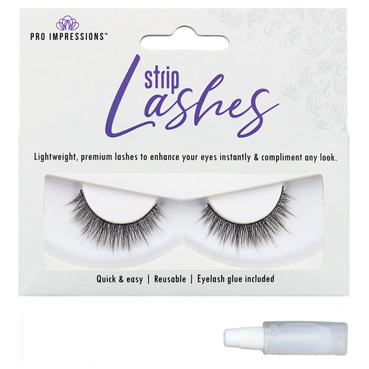 Premium 3D Silk Volume Strip Lashes - SLW-23