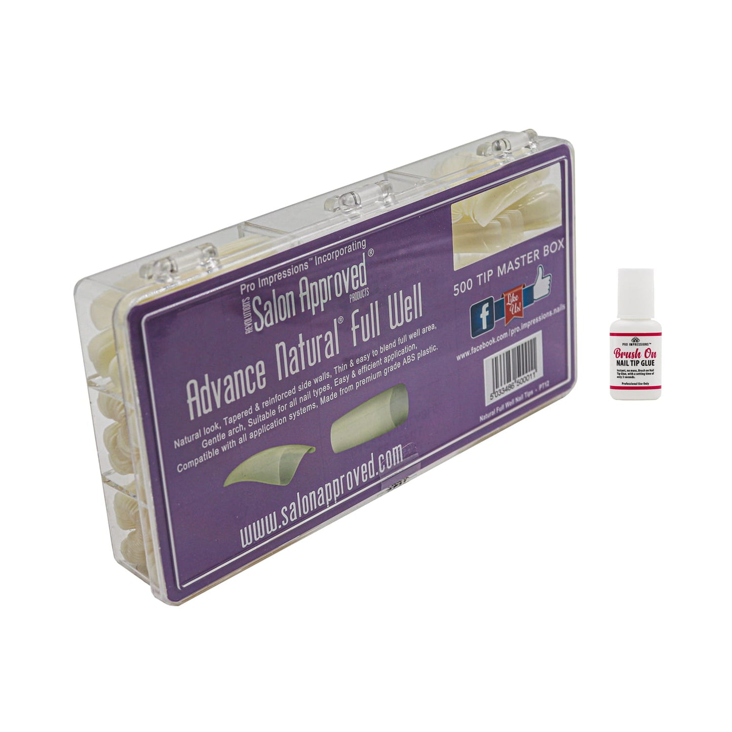 Advance Natural® Full Well Nail Tips