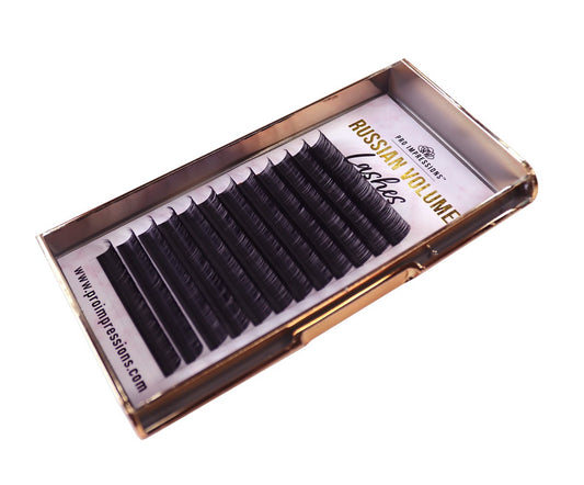 Russian Volume Lashes - (One Length Per Pack)