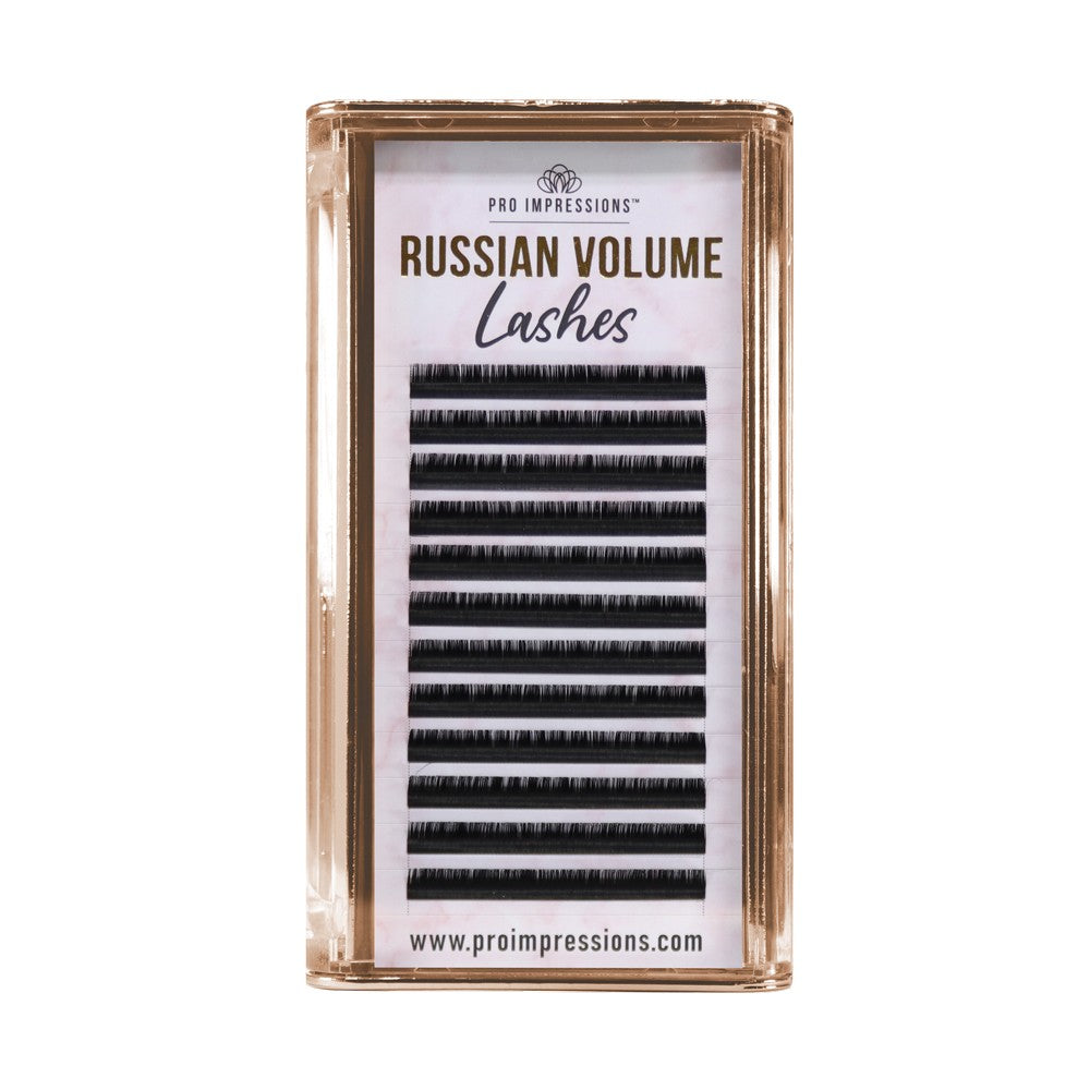 Russian Volume Lashes - (One Length Per Pack)