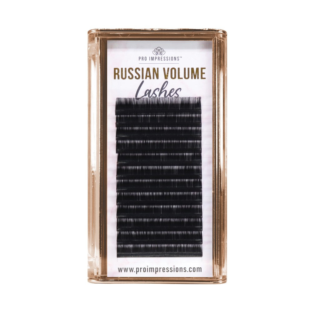 Russian Volume Lashes - (One Length Per Pack)