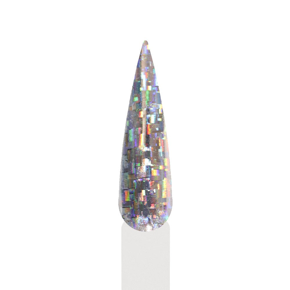 Nail Art Transfer Foil - Holographic Pixels