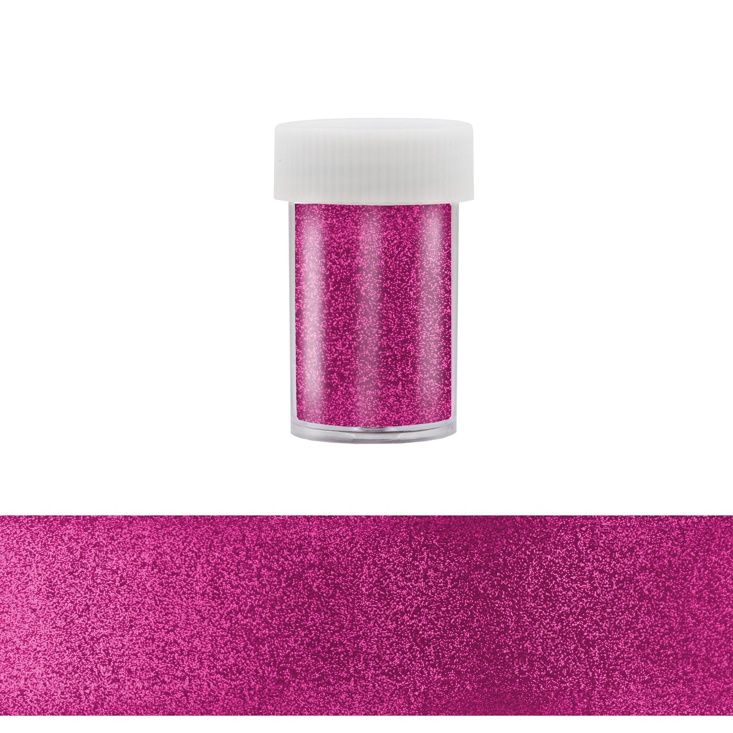 Nail Art Transfer Foil - Magenta Glitter