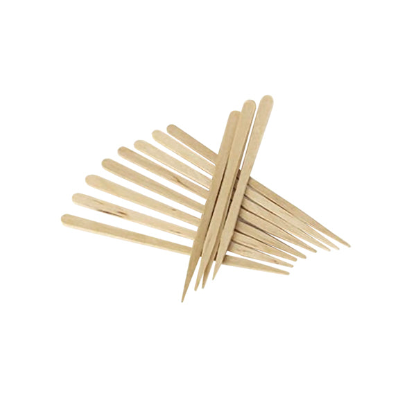 Apretique Mini Eyebrow Waxing Spatulas - 200 Pack