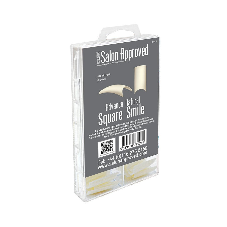 Advance Natural® Square Smile Nail Tips