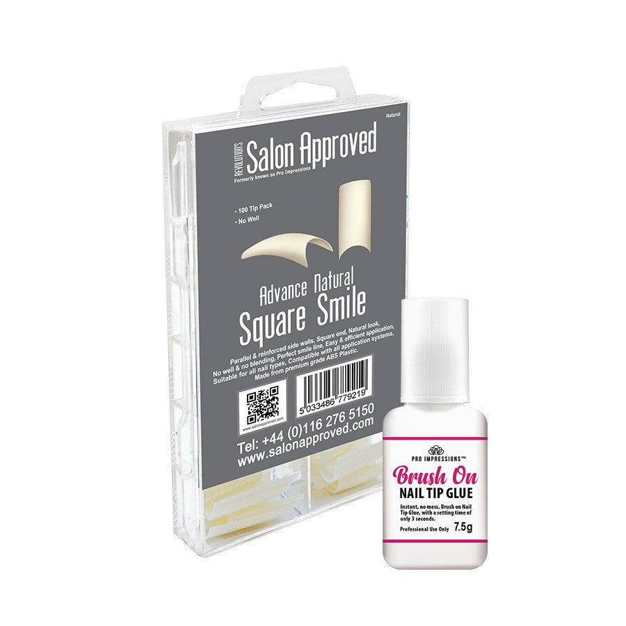 Advance Natural® Square Smile Nail Tips