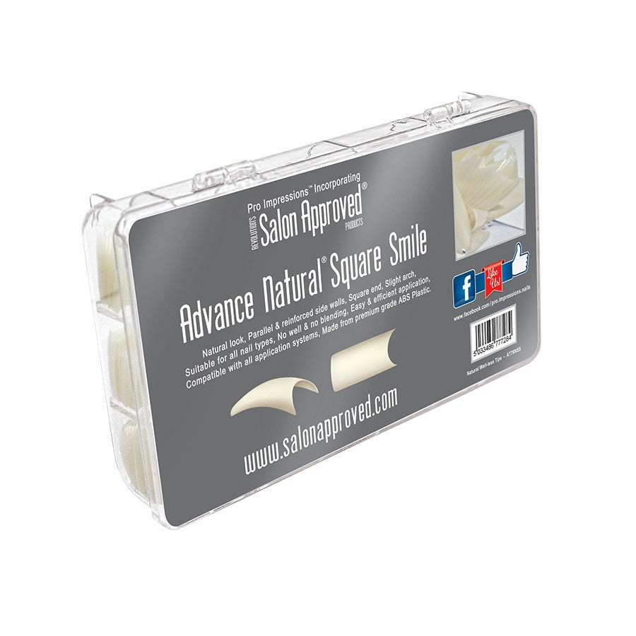 Advance Natural® Square Smile Nail Tips