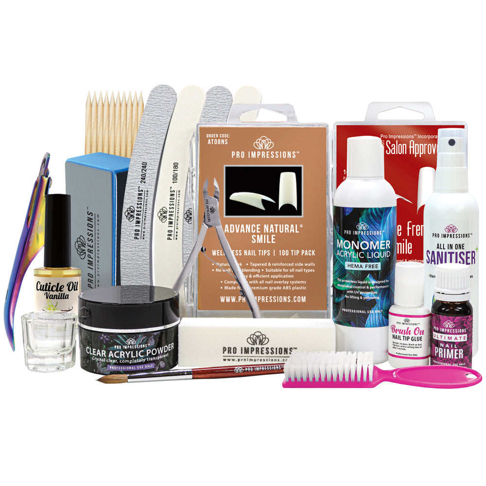 20 Piece Acrylic Starter Kit