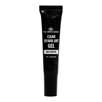 Premium 3D Nail Art Gel - Clear