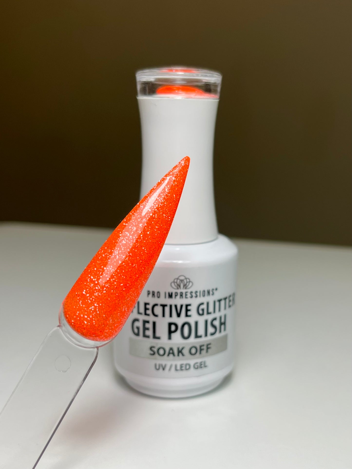 Reflective Glitter Gel Polish - Heatwave