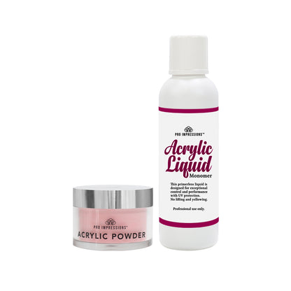 Acrylic Powder - Intense Pink