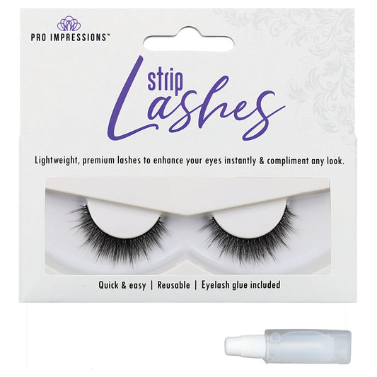 Premium 3D Silk Volume Strip Lashes - SL001