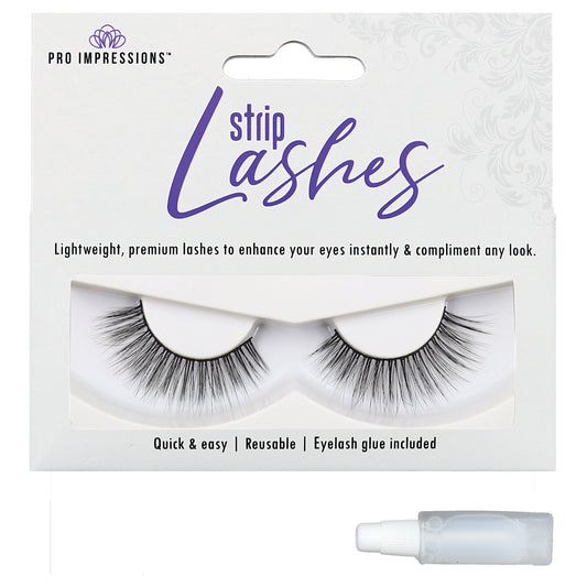 Premium 3D Silk Volume Strip Lashes - SL034