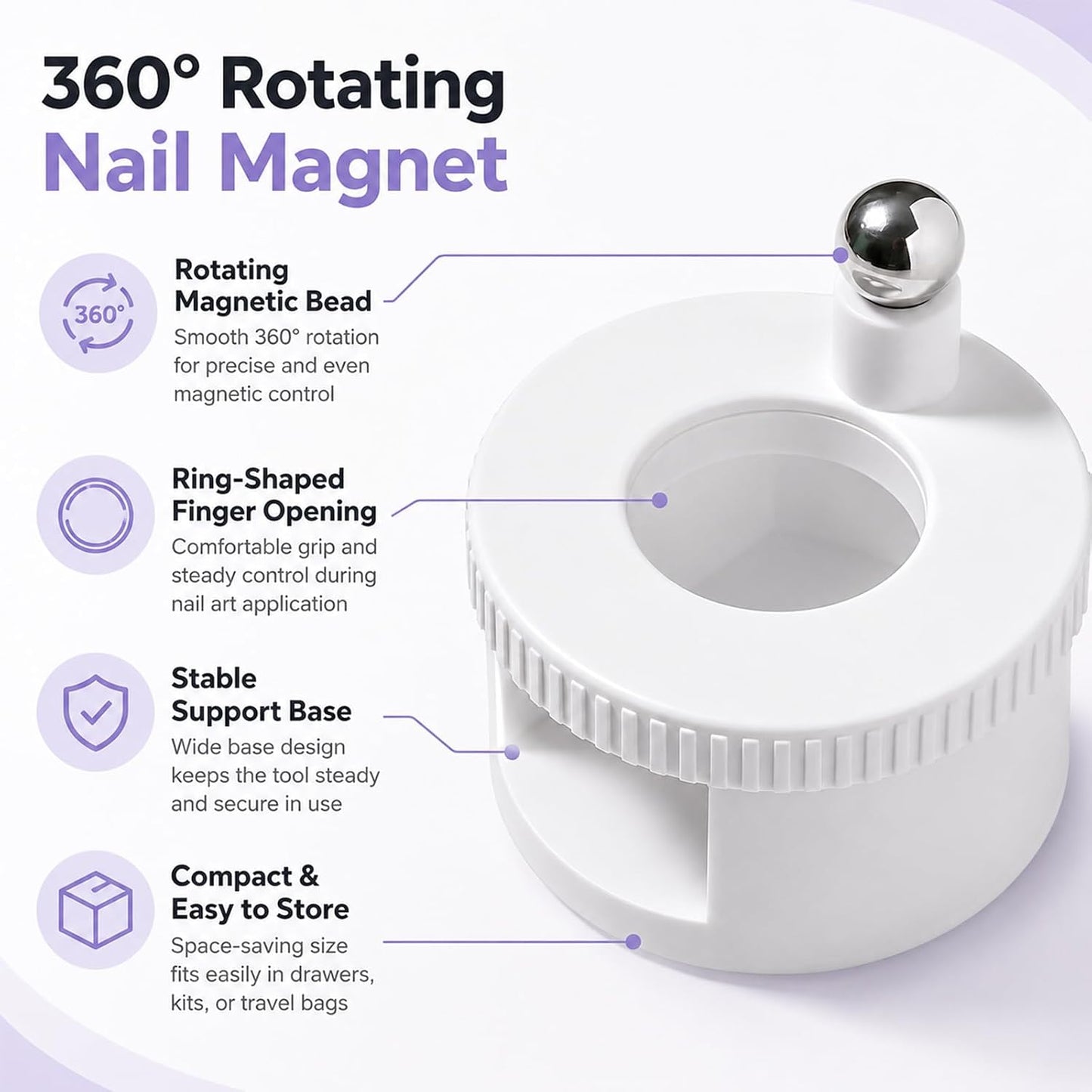 Cat Eye Gel Polish Rotating Magnet