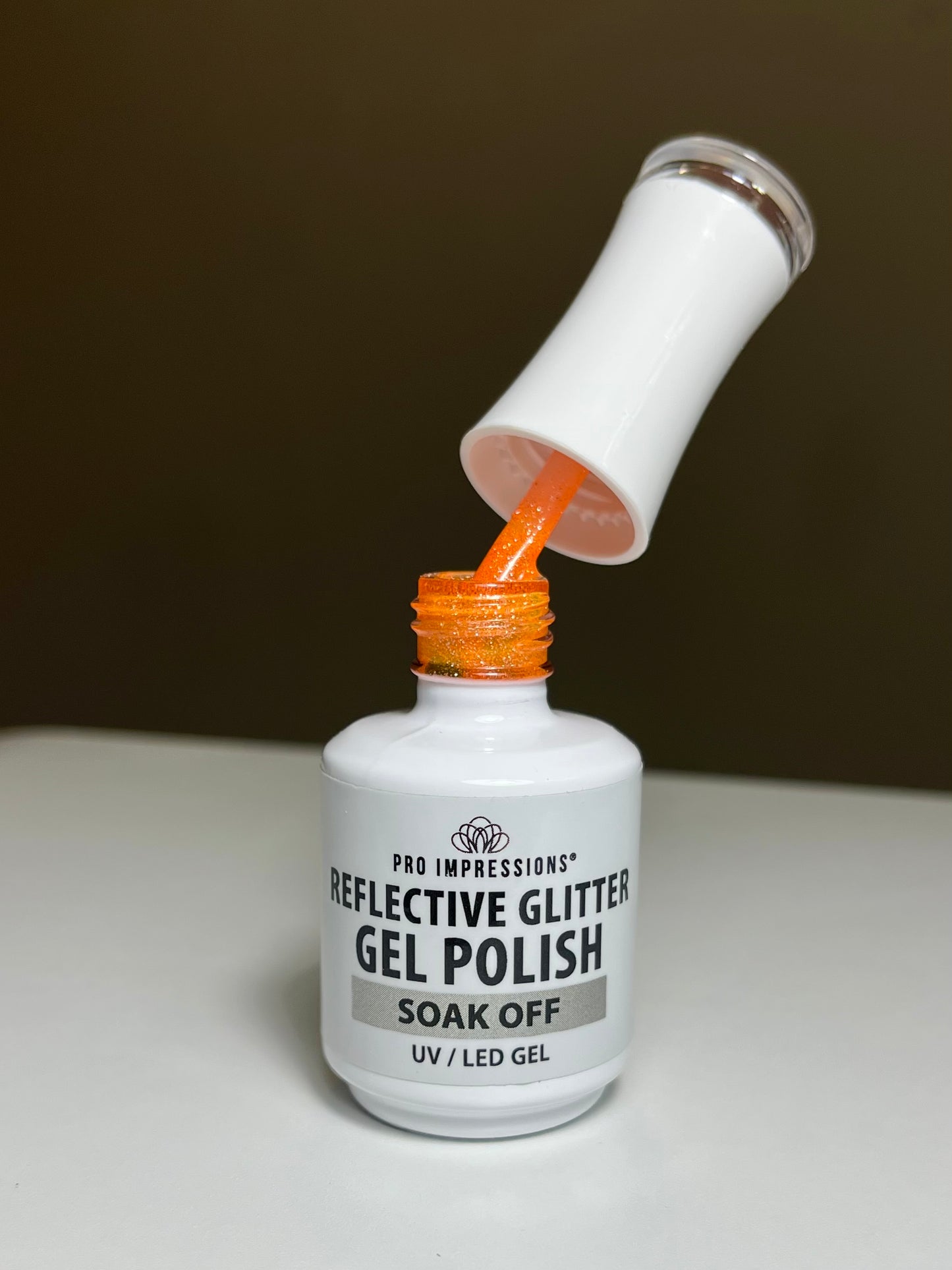 Reflective Glitter Gel Polish - Heatwave