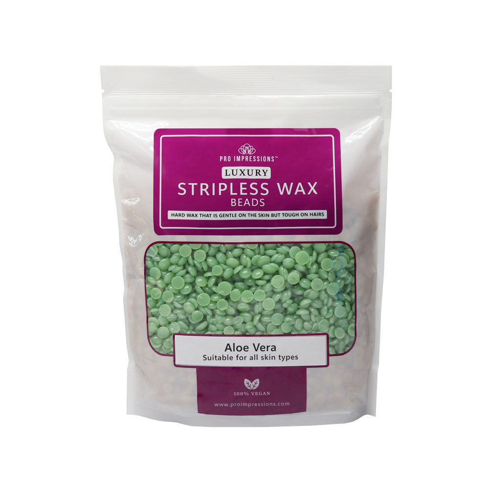 Luxury Stripless Wax Beads - Aloe Vera - 500g