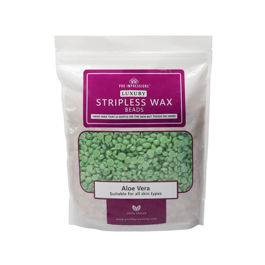Luxury Stripless Wax Beads - Aloe Vera - 500g