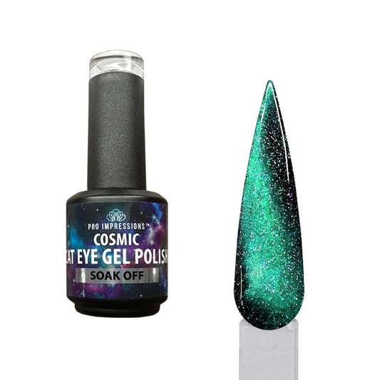 Cosmic Cat Eye Gel Polish - Aurora - 15ml