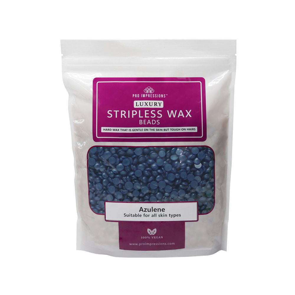 Luxury Stripless Wax Beads - Azulene - 500g