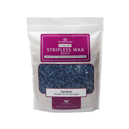 Luxury Stripless Wax Beads - Azulene - 500g