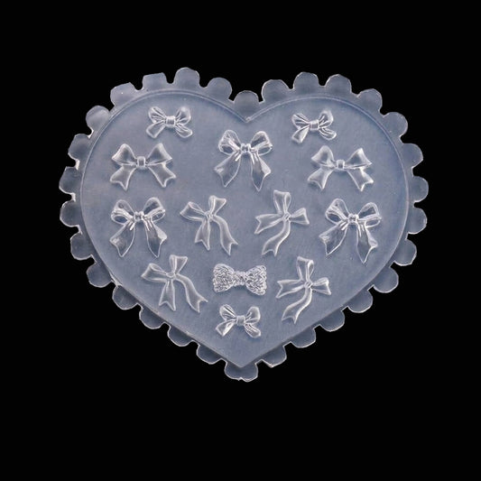Bows Silicone 3D Nail Art Mould