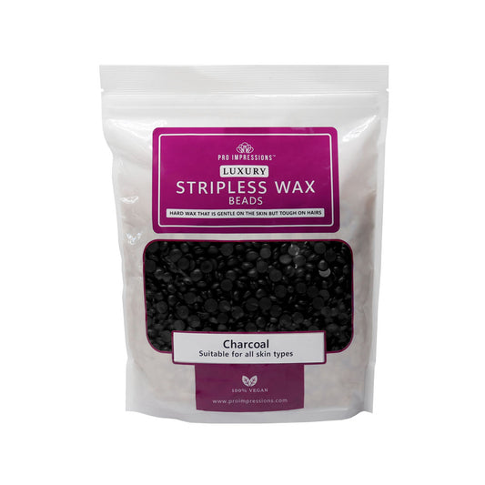 Luxury Stripless Wax Beads - Charcoal - 500g