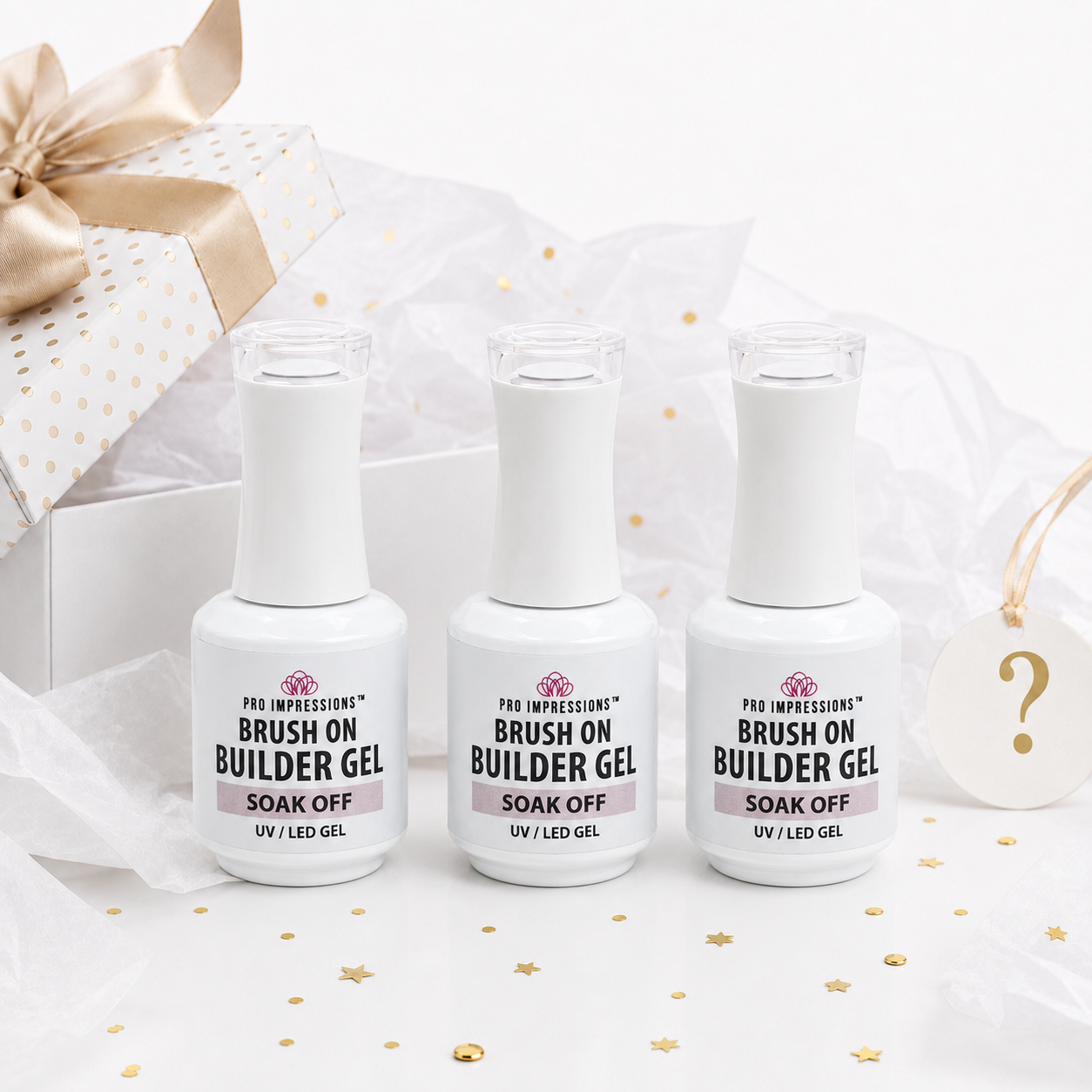 Mystery 3 Brush on Builder Gel Bundle