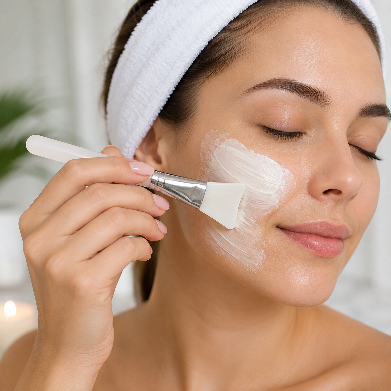 Silicone Facial Mask Brush