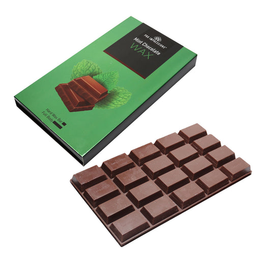 Luxury Stripless Wax Bar - Mint Chocolate - 400g