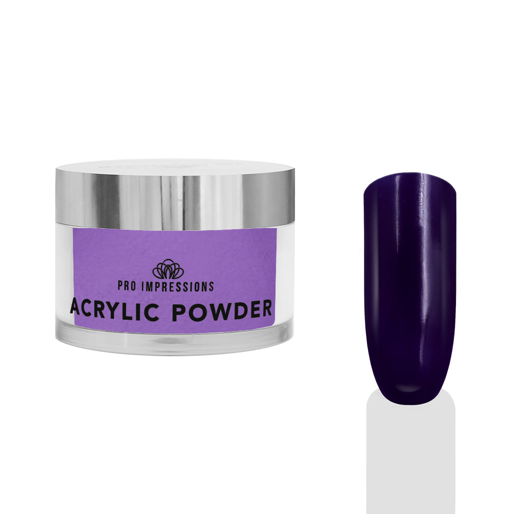 Dark Purple Coloured Acrylic Powder - 50g