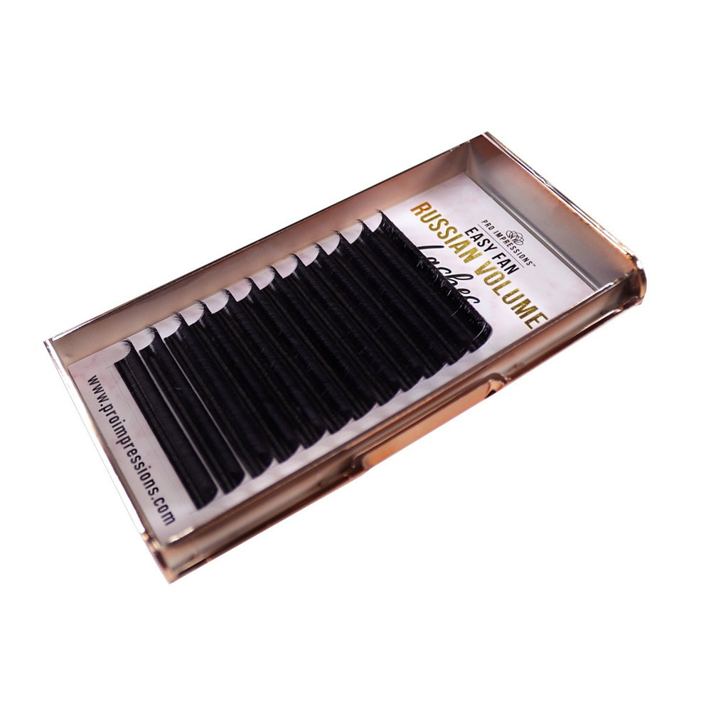 Easy Fan Russian Volume Lash Extensions - (One Length Per Pack)
