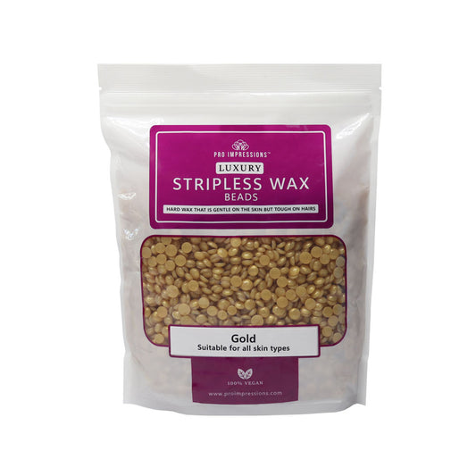 Luxury Stripless Wax Beads - Gold - 500g