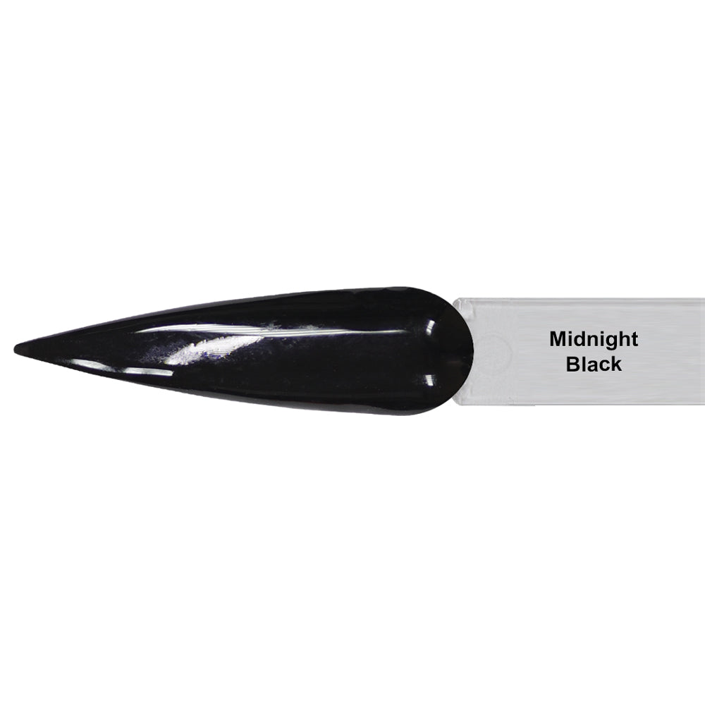 Premium Gel Polish - Midnight Black