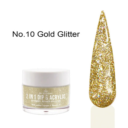 2 In 1 Dip & Acrylic Powder - 6 Piece Starter Kit