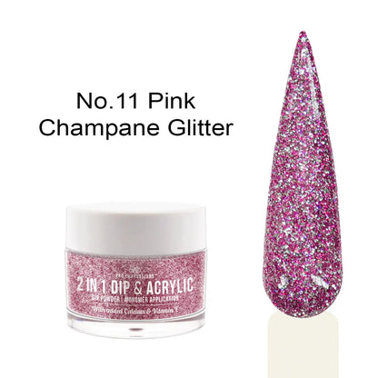 2 In 1 Dip & Acrylic Powder - 6 Piece Starter Kit