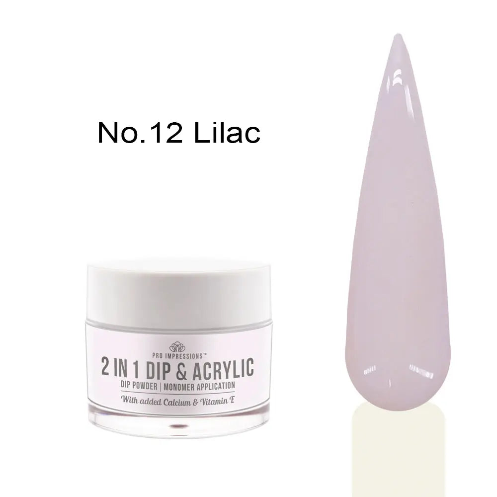 2 In 1 Dip & Acrylic Powder - 6 Piece Starter Kit