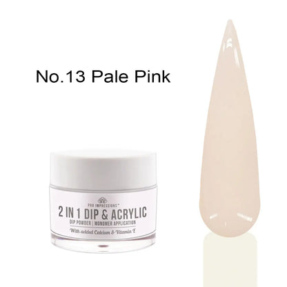 2 In 1 Dip & Acrylic Powder - 6 Piece Starter Kit