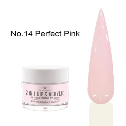 2 In 1 Dip & Acrylic Powder - 6 Piece Starter Kit