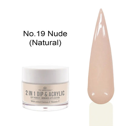 2 In 1 Dip & Acrylic Powder - 6 Piece Starter Kit