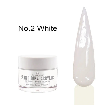 2 In 1 Dip & Acrylic Powder - 6 Piece Starter Kit