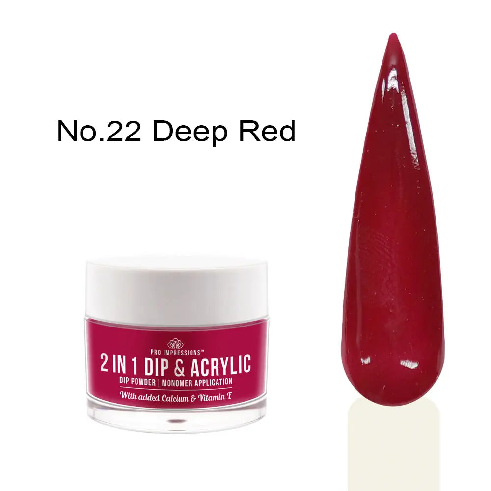 2 In 1 Dip & Acrylic Powder - 6 Piece Starter Kit