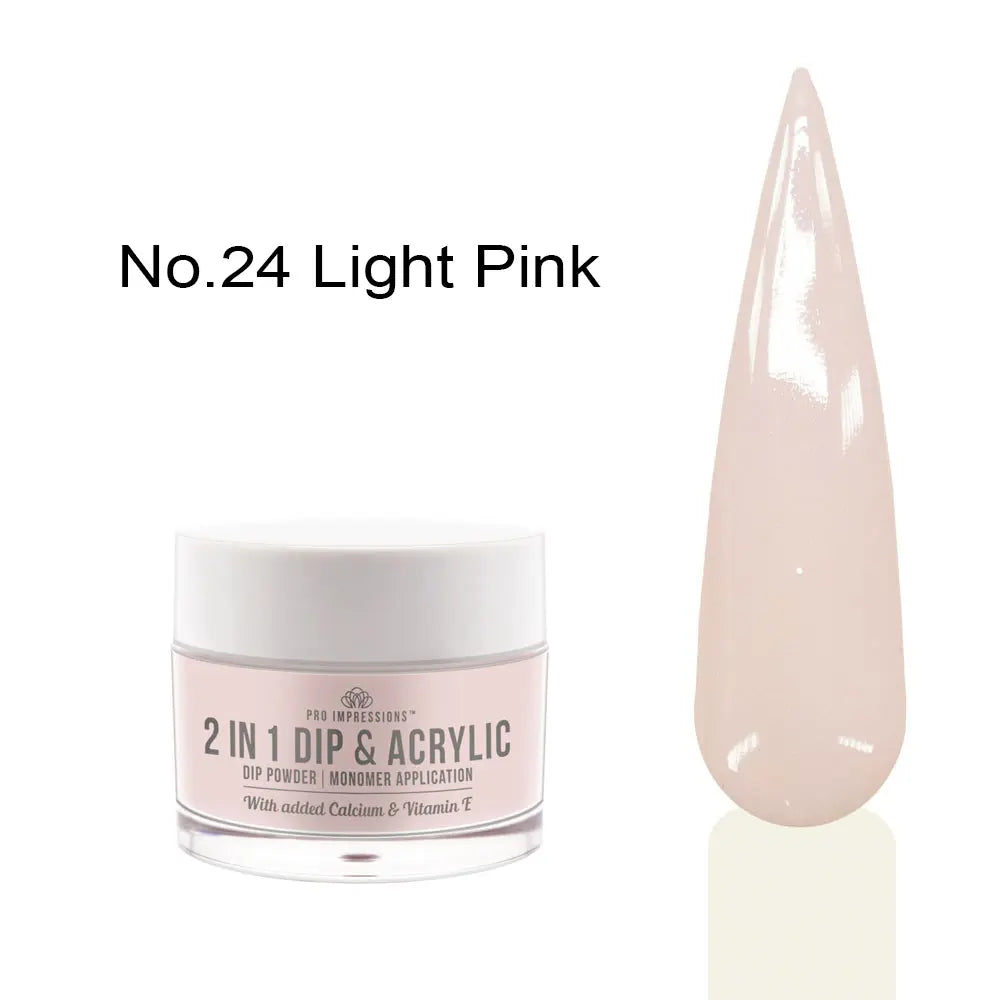 2 In 1 Dip & Acrylic Powder - 6 Piece Starter Kit