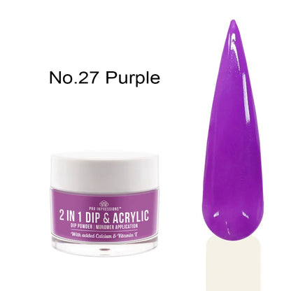 2 In 1 Dip & Acrylic Powder - 6 Piece Starter Kit