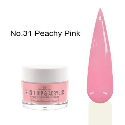 2 In 1 Dip & Acrylic Powder - 6 Piece Starter Kit